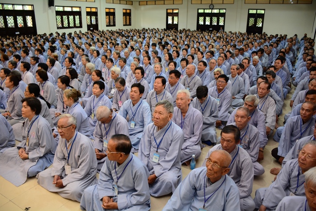 Khai khóa Khóa tu Phật thất lần 88