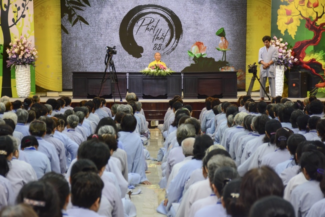 Khai khóa Khóa tu Phật thất lần 88