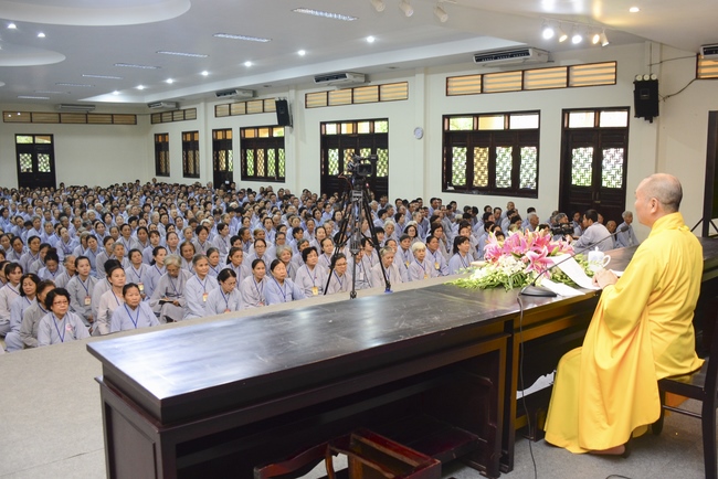 Khai khóa Khóa tu Phật thất lần 88