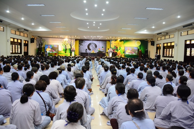 Khai khóa Khóa tu Phật thất lần 88