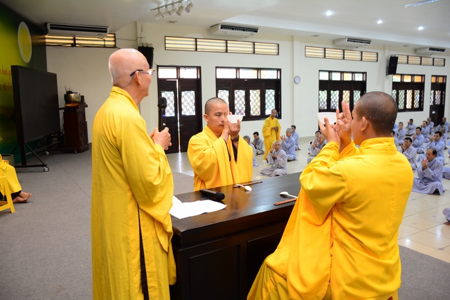 Khai khóa Khóa tu Phật thất lần 88