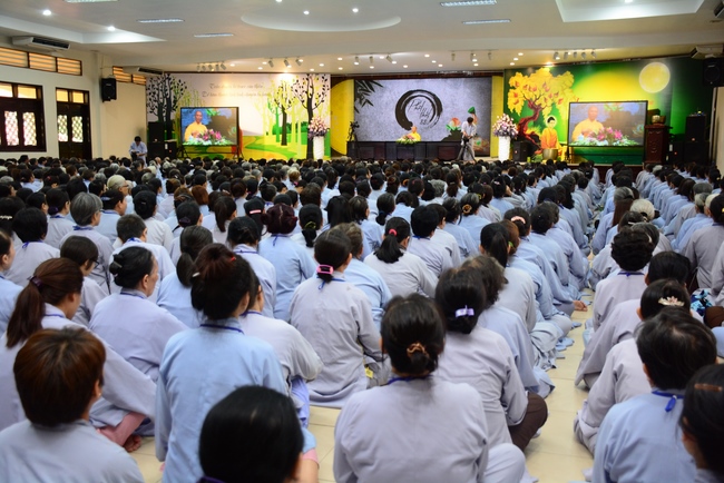 Khai khóa Khóa tu Phật thất lần 88