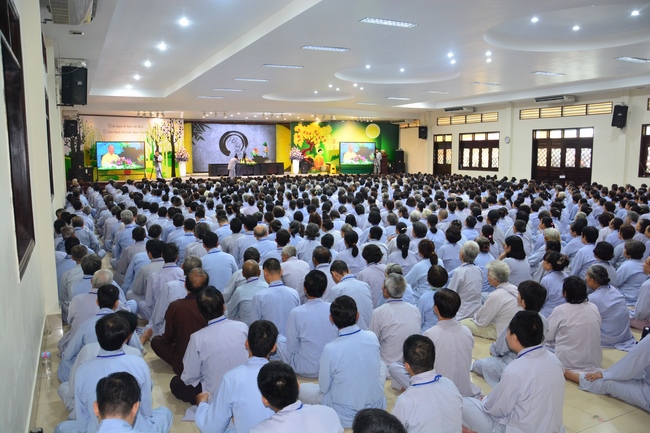 Khai khóa Khóa tu Phật thất lần 88