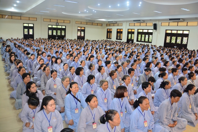 Khai khóa Khóa tu Phật thất lần 88