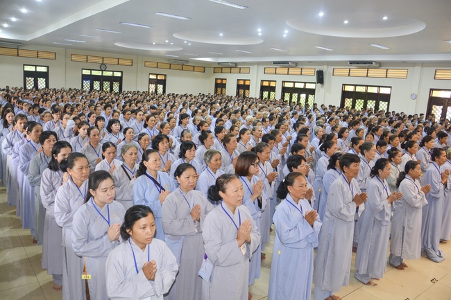 Khai khóa Khóa tu Phật thất lần 88