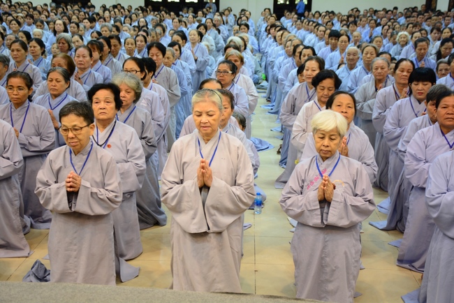 Khai khóa Khóa tu Phật thất lần 88