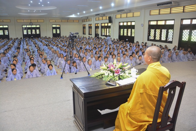 Opening the 88 th Senven-day- retreat Course