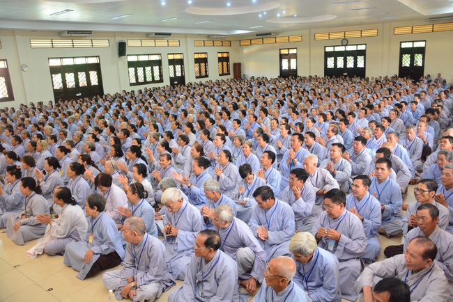 Opening the 88 th Senven-day- retreat Course