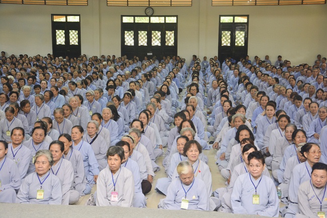 Opening the 88 th Senven-day- retreat Course