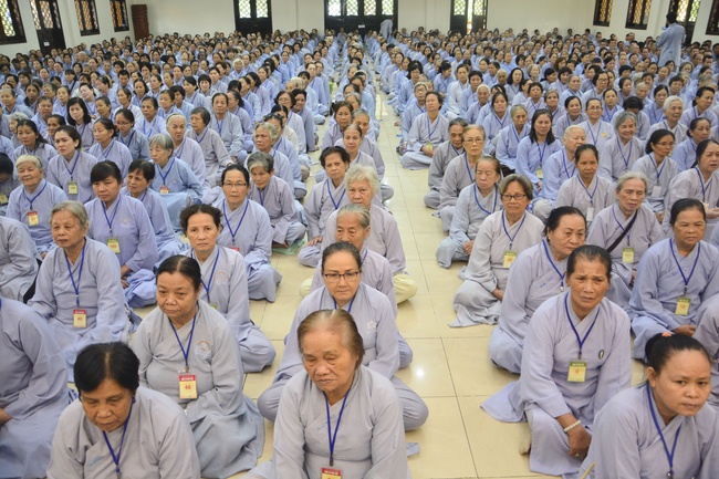 Opening the 88 th Senven-day- retreat Course