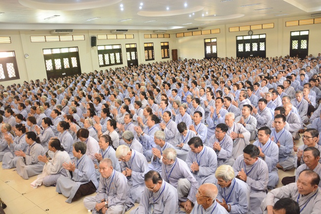 Opening the 88 th Senven-day- retreat Course