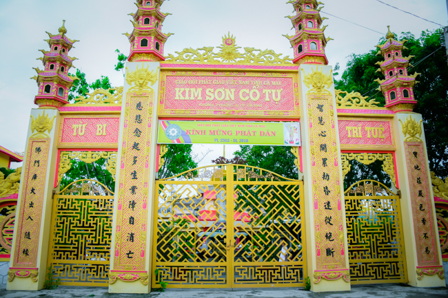 Buổi nói chuyện Phật pháp tại chùa Kim Sơn - Cà Mau