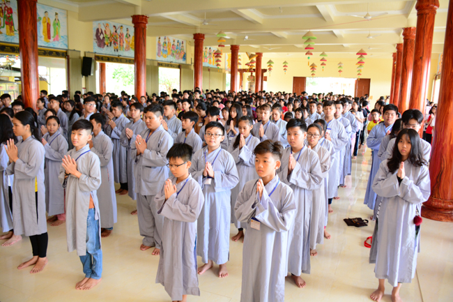 Buổi nói chuyện Phật pháp tại chùa Kim Sơn - Cà Mau