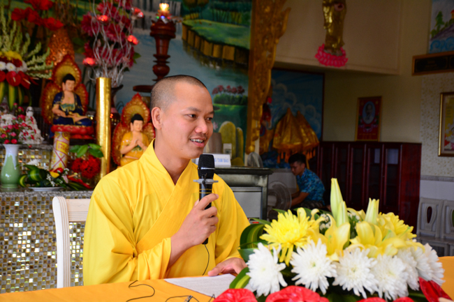 Buổi nói chuyện Phật pháp tại chùa Kim Sơn - Cà Mau