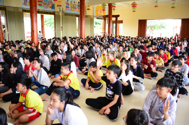 Buổi nói chuyện Phật pháp tại chùa Kim Sơn - Cà Mau