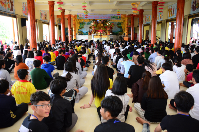 Buổi nói chuyện Phật pháp tại chùa Kim Sơn - Cà Mau