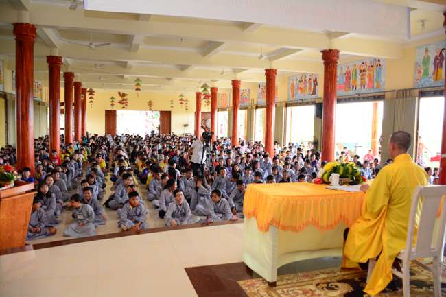 Buổi nói chuyện Phật pháp tại chùa Kim Sơn - Cà Mau