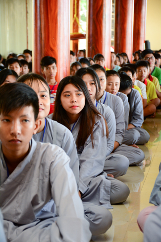 Buổi nói chuyện Phật pháp tại chùa Kim Sơn - Cà Mau