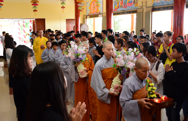 Buổi nói chuyện Phật pháp tại chùa Kim Sơn - Cà Mau