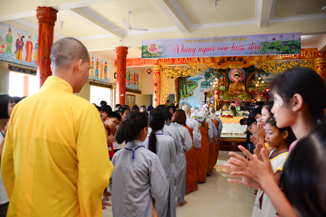 Buổi nói chuyện Phật pháp tại chùa Kim Sơn - Cà Mau