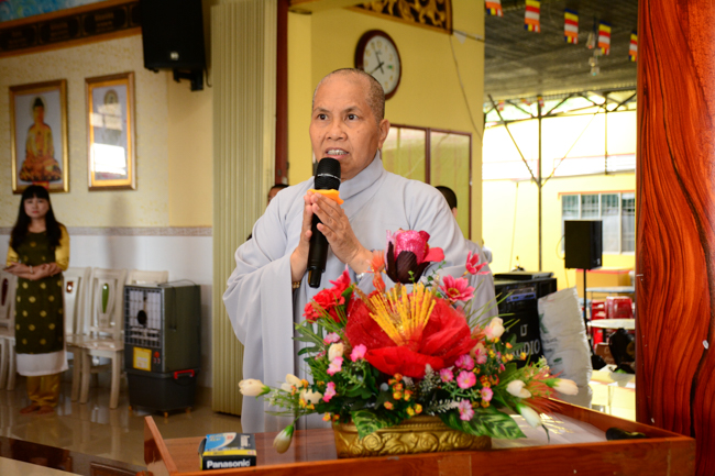 Buổi nói chuyện Phật pháp tại chùa Kim Sơn - Cà Mau