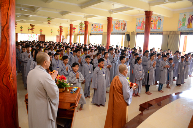 Buổi nói chuyện Phật pháp tại chùa Kim Sơn - Cà Mau