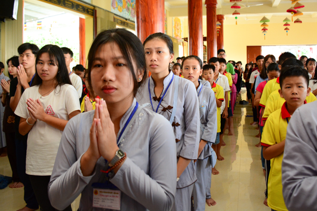 Buổi nói chuyện Phật pháp tại chùa Kim Sơn - Cà Mau