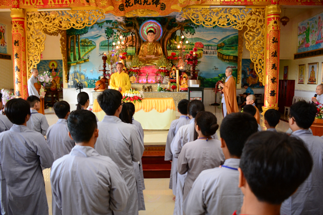 Buổi nói chuyện Phật pháp tại chùa Kim Sơn - Cà Mau