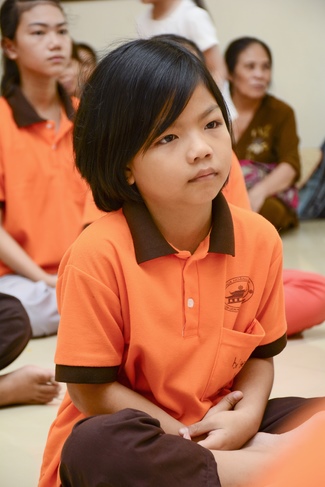 Buổi nói chuyện với các em thiếu nhi lớp học hè