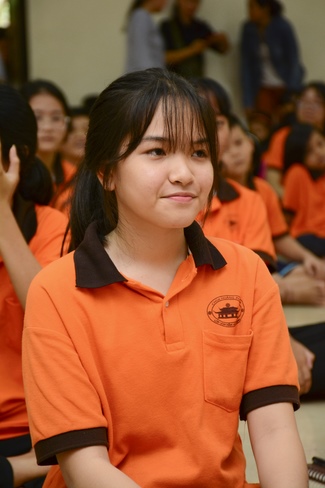 Buổi nói chuyện với các em thiếu nhi lớp học hè