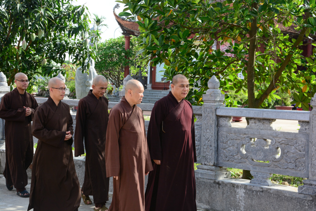 Giảng pháp tại chùa Phong Hanh - TP. Hải Dương