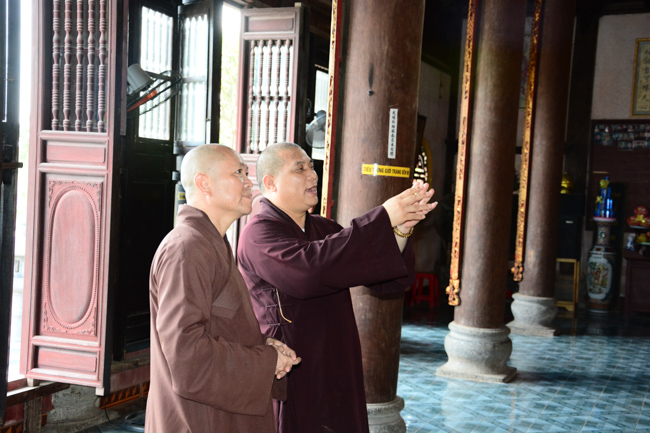 Giảng pháp tại chùa Phong Hanh - TP. Hải Dương