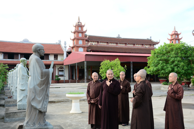 Giảng pháp tại chùa Phong Hanh - TP. Hải Dương