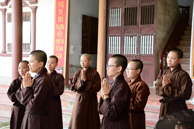 Giảng pháp tại chùa Phong Hanh - TP. Hải Dương