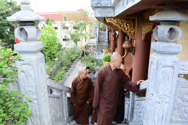 Giảng pháp tại chùa Phong Hanh - TP. Hải Dương