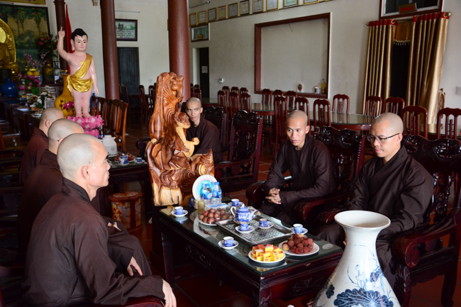 Giảng pháp tại chùa Phong Hanh - TP. Hải Dương