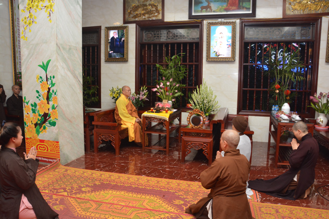 Giảng pháp tại chùa Phong Hanh - TP. Hải Dương