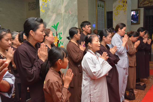 Giảng pháp tại chùa Phong Hanh - TP. Hải Dương