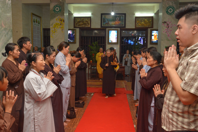 Giảng pháp tại chùa Phong Hanh - TP. Hải Dương