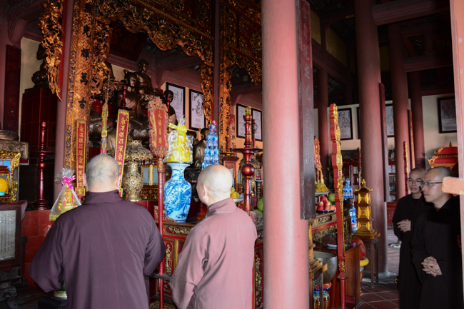 Giảng pháp tại chùa Phong Hanh - TP. Hải Dương