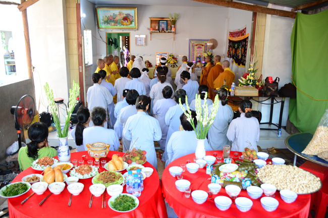 Releasing creatures in An Giang