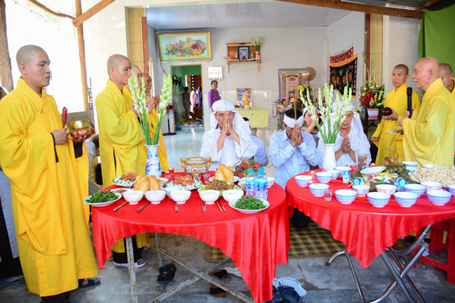 Releasing creatures in An Giang