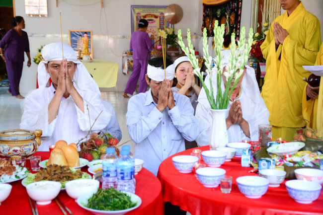 Releasing creatures in An Giang