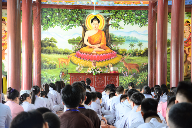 Chùm ảnh Khóa tu mùa hè 2018 tại chùa Vạn Phúc - TP. Hải Dương