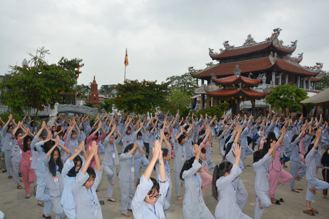 Chùm ảnh Khóa tu mùa hè 2018 tại chùa Vạn Phúc - TP. Hải Dương