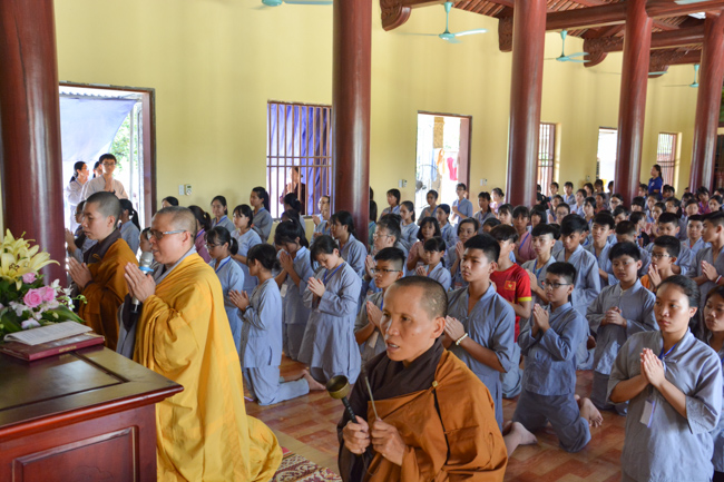 Chùm ảnh Khóa tu mùa hè 2018 tại chùa Vạn Phúc - TP. Hải Dương