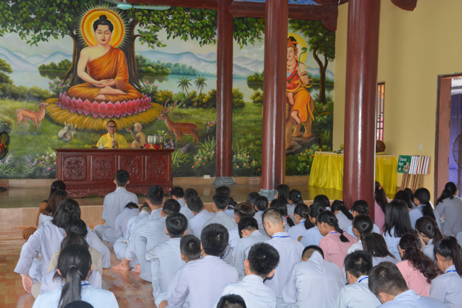 Chùm ảnh Khóa tu mùa hè 2018 tại chùa Vạn Phúc - TP. Hải Dương