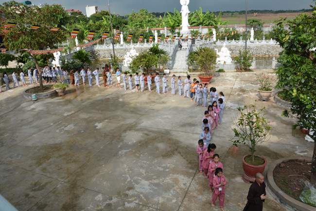 Chùm ảnh Khóa tu mùa hè 2018 tại chùa Vạn Phúc - TP. Hải Dương