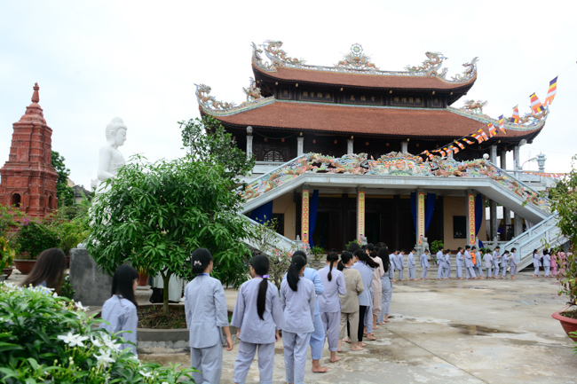 Chùm ảnh Khóa tu mùa hè 2018 tại chùa Vạn Phúc - TP. Hải Dương