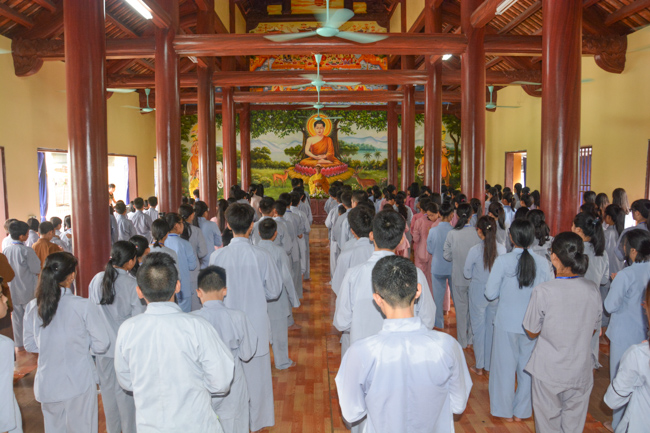 Chùm ảnh Khóa tu mùa hè 2018 tại chùa Vạn Phúc - TP. Hải Dương